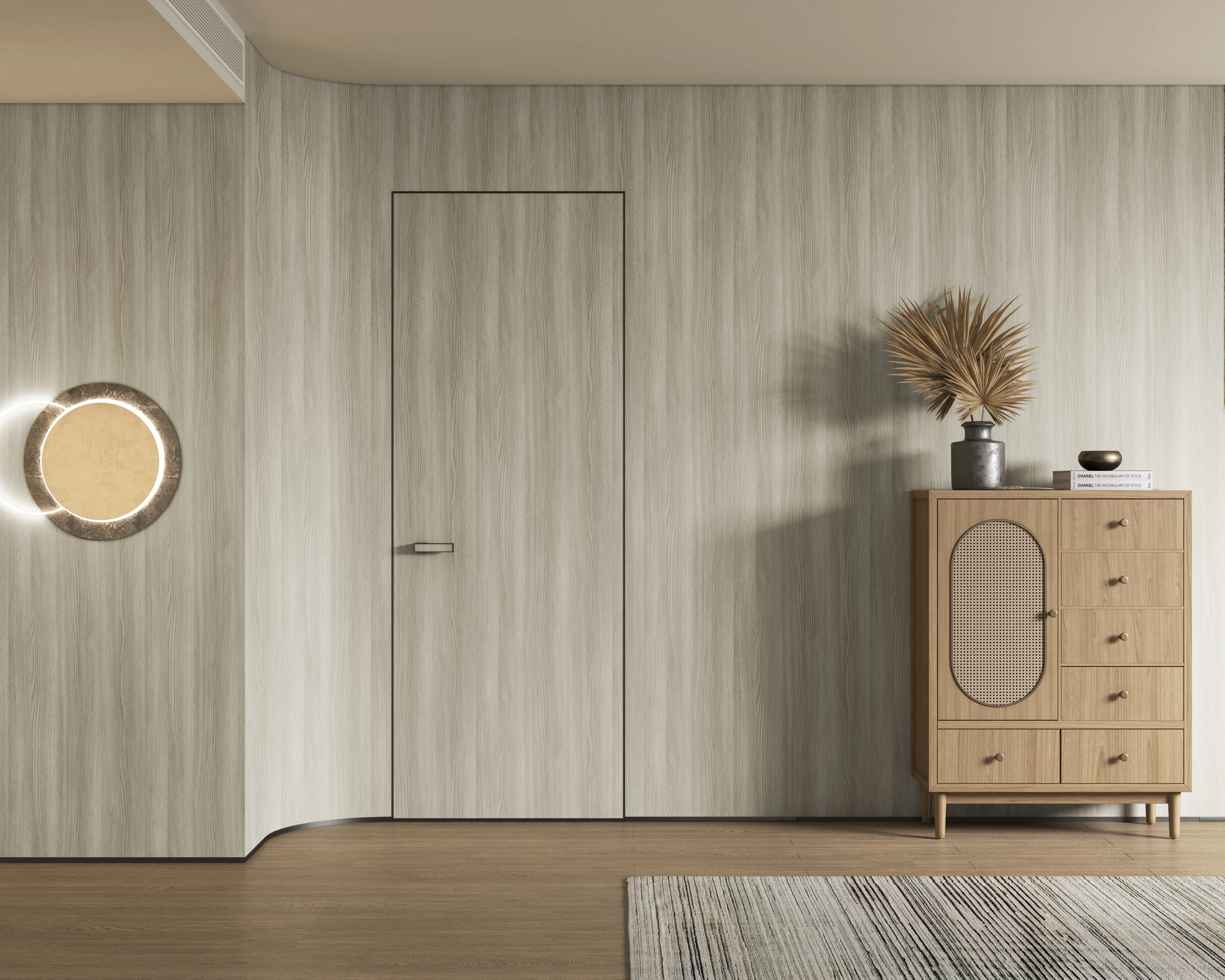 Architektonické prepojenie stien a dverí