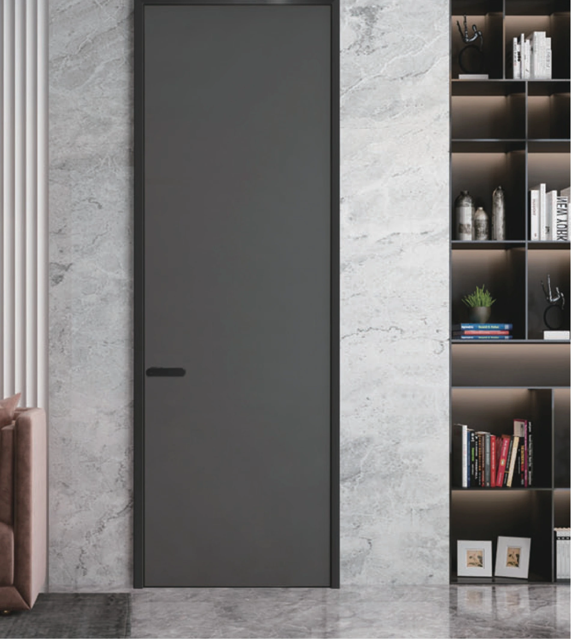 Minimalistické interiérové dvere